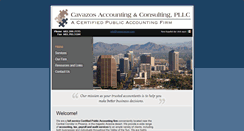 Desktop Screenshot of cavazoscpa.com